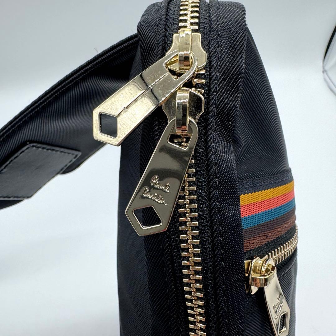 未使用　Paul Smith ポールスミス ボディバッグ マルチストライプ