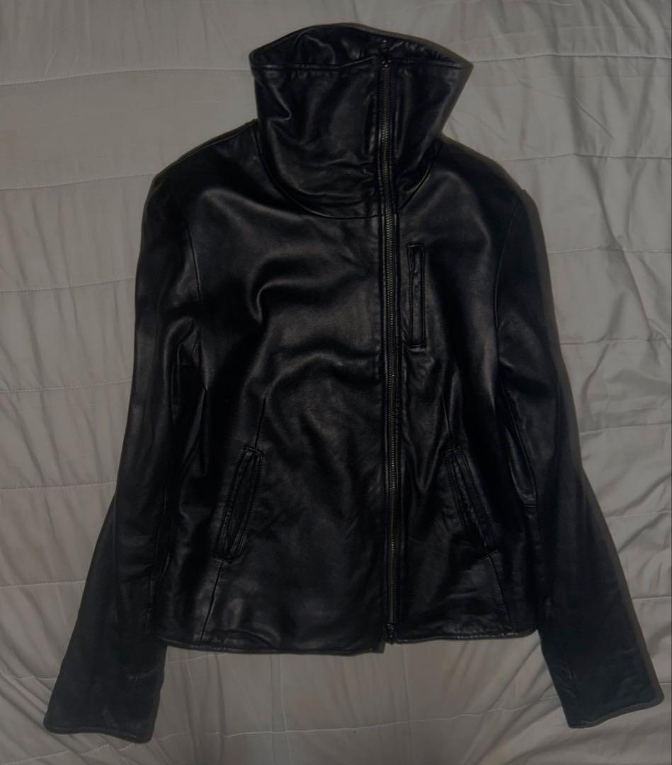 Ekam Leather archive 00s 忍者 ハイネック jacket