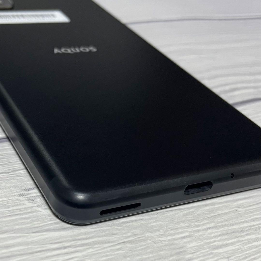 【ほぼ未使用】SHARP AQUOS sense4 basic 本体 ブラック