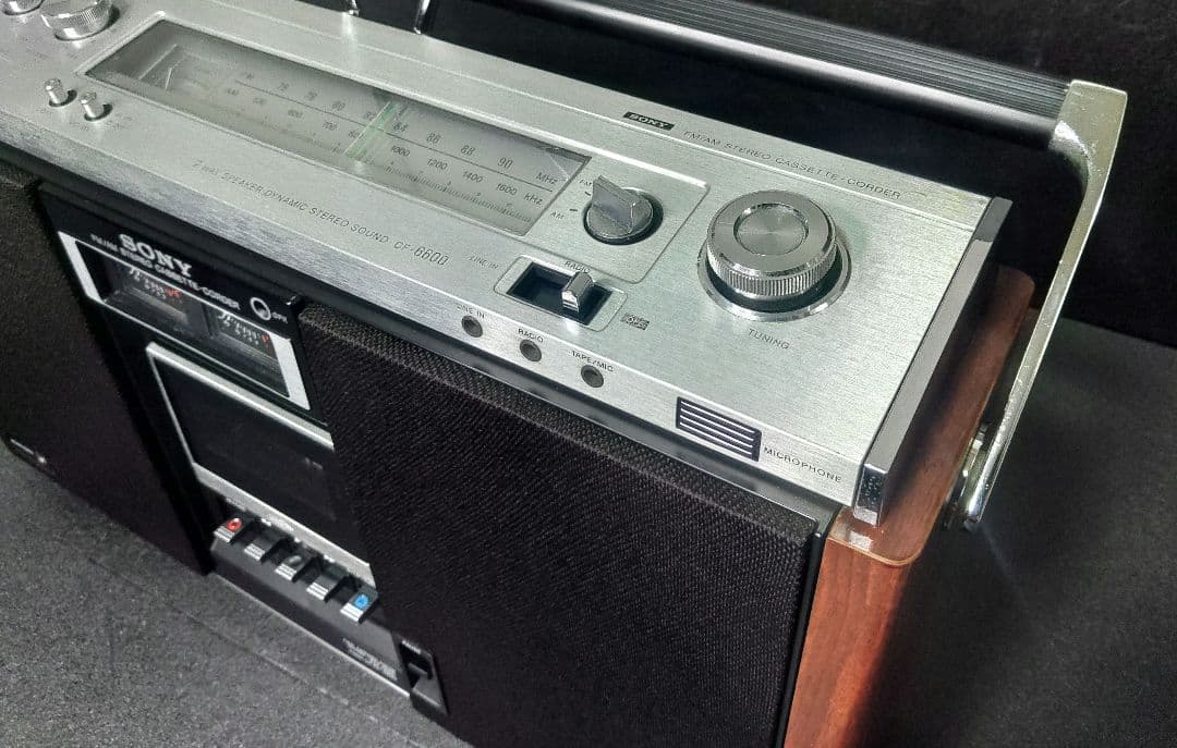 希少　良品　SONY　CF-6600　STEREO ZILBA'P　ラジカセ