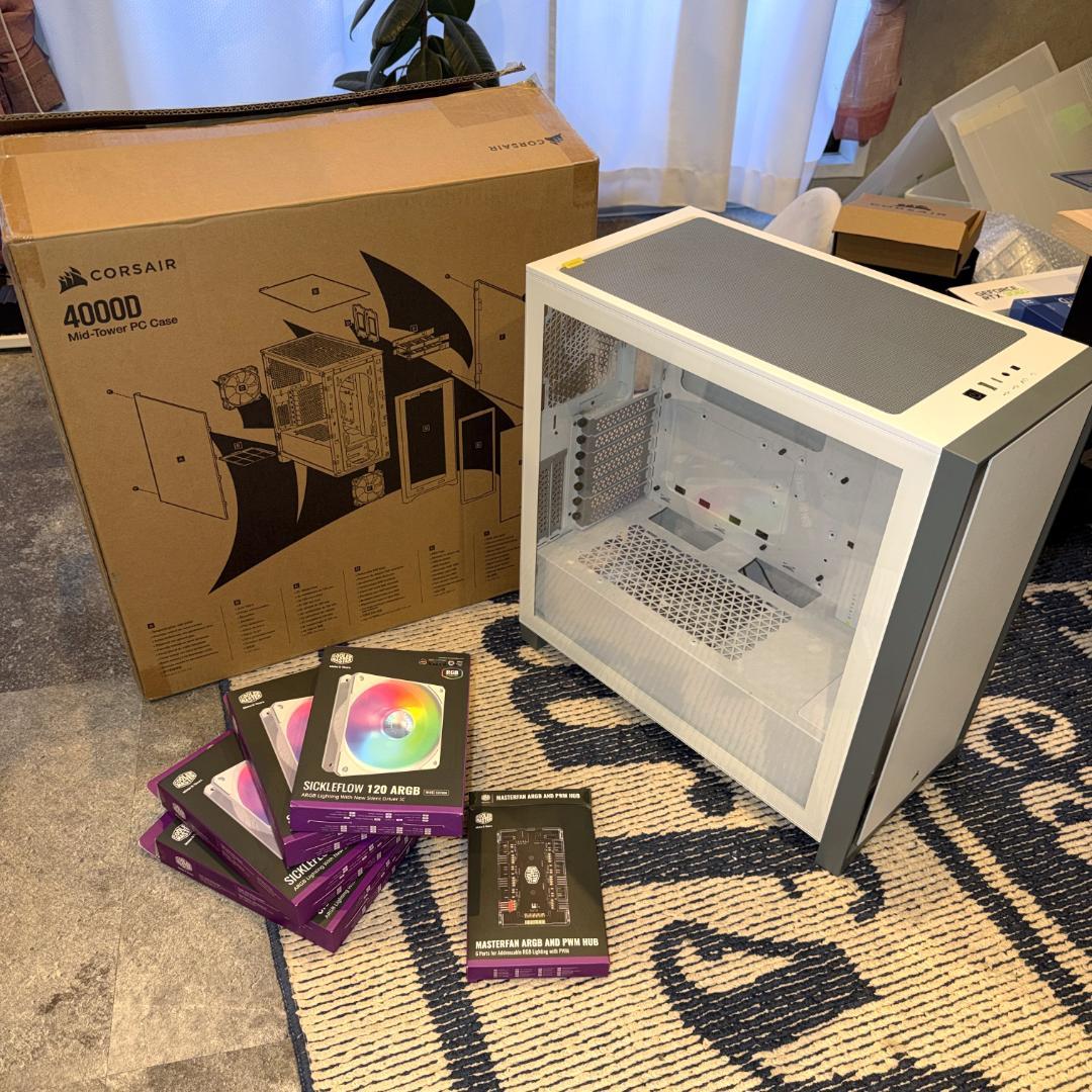 大サービス品有り CORSAIR 4000D ミドルタワーPCケース