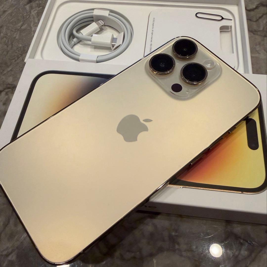 Apple iPhone 14 Pro ゴールド 本体　SIMフリー