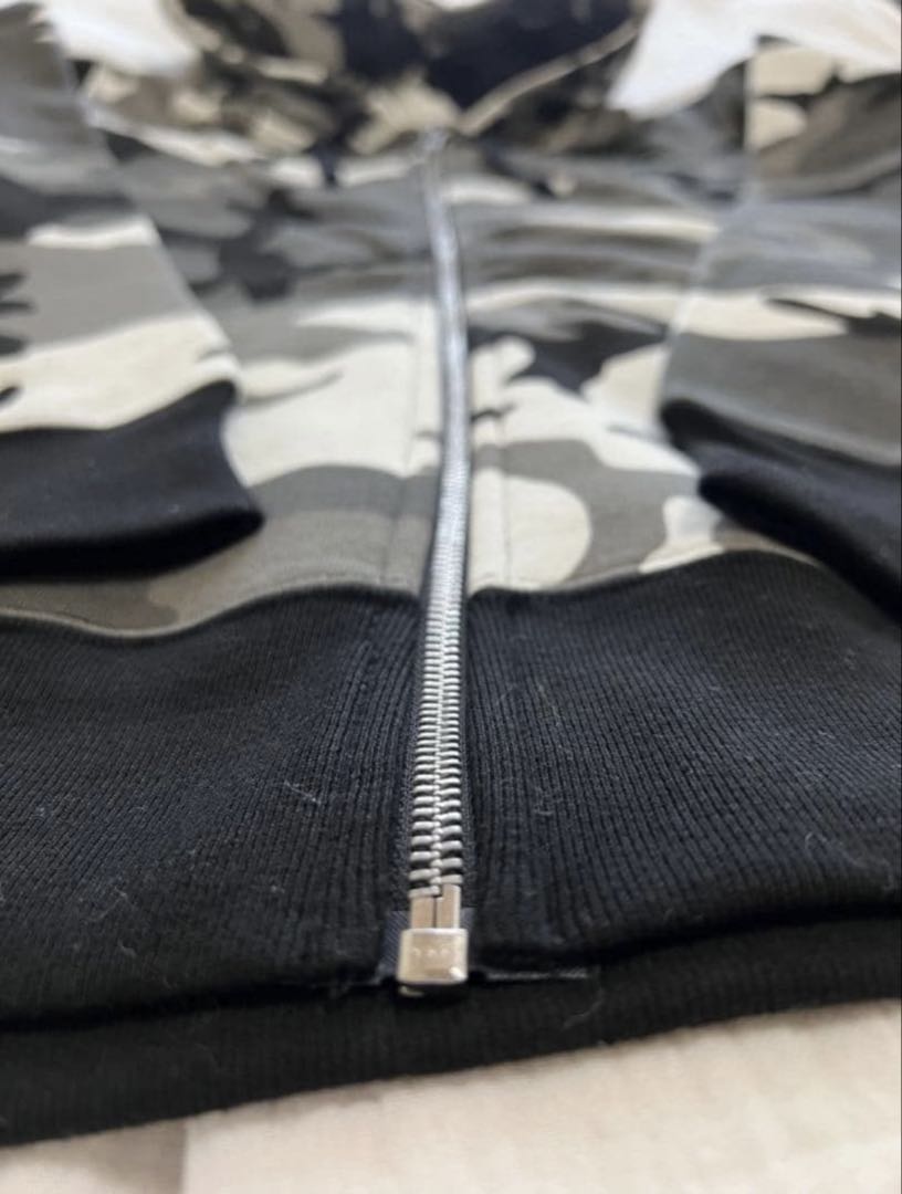 トップス Supreme Zip Up Hooded Camo Small box