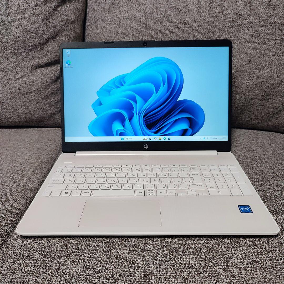 【バッテリー100%・美品】HP 15s-fq 8GB SSD256GB