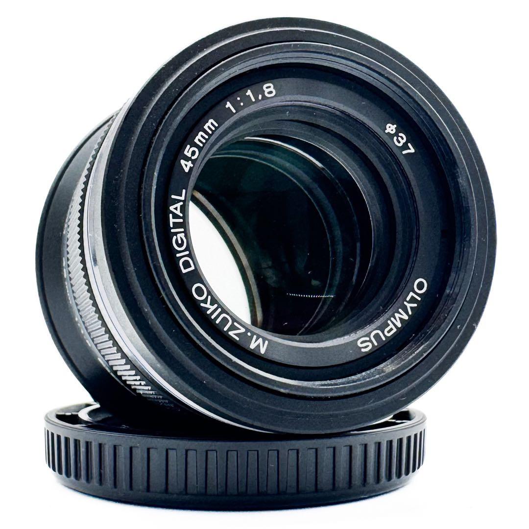Aランク良品 OLYMPUS M.ZUIKO 45mm F1.8 1週間返品保証