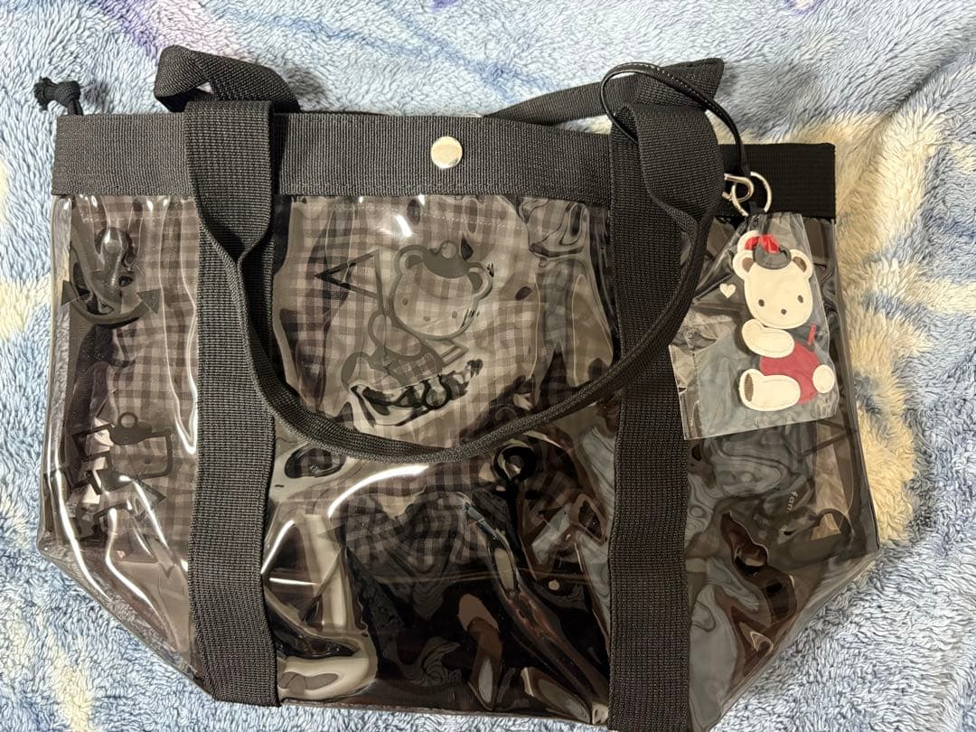 familiar マザーズバッグ 透明　レア品