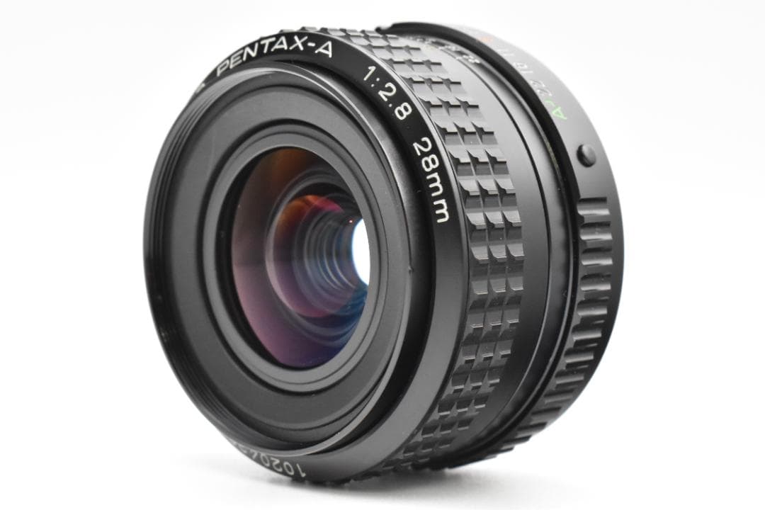 【美品】ペンタックス smc PENTAX-A 28mm F2.8 レンズ