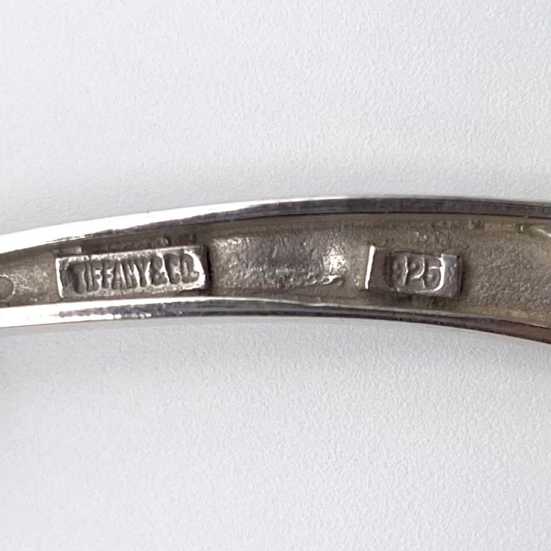 美品✨ティファニー リボン ノット ブローチ モチーフ シルバー 925