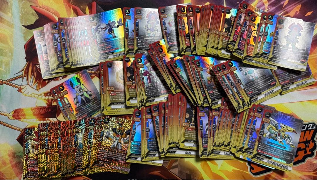 バディファイト 引退品 メダロットデッキ フルホイル フルレート調整パーツ