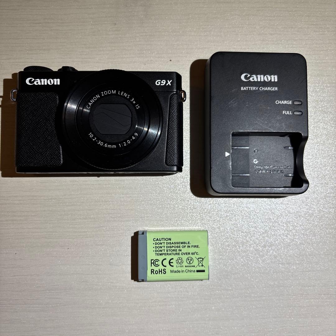 PowerShot G9 X 本体 バッテリー 充電器付き