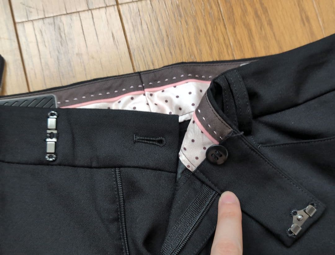 nline ビジネススーツ 3点セット レディース 15号