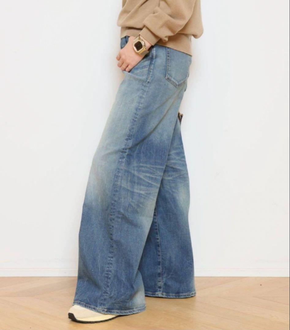 ドゥーズィエムクラス 【SURT/サート】MANNISH BAGGYデニムワイド