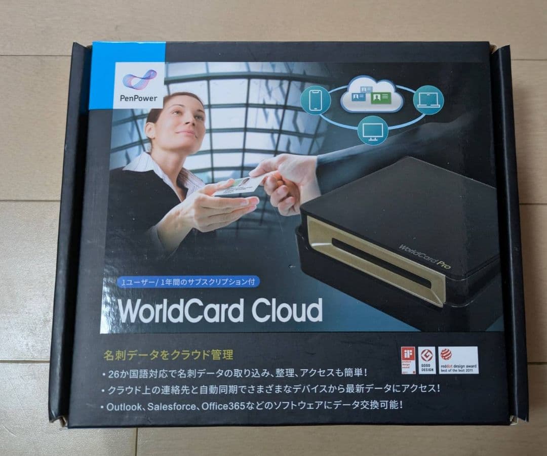 【新品未使用】名刺スキャナー PenPower WorldCard Cloud