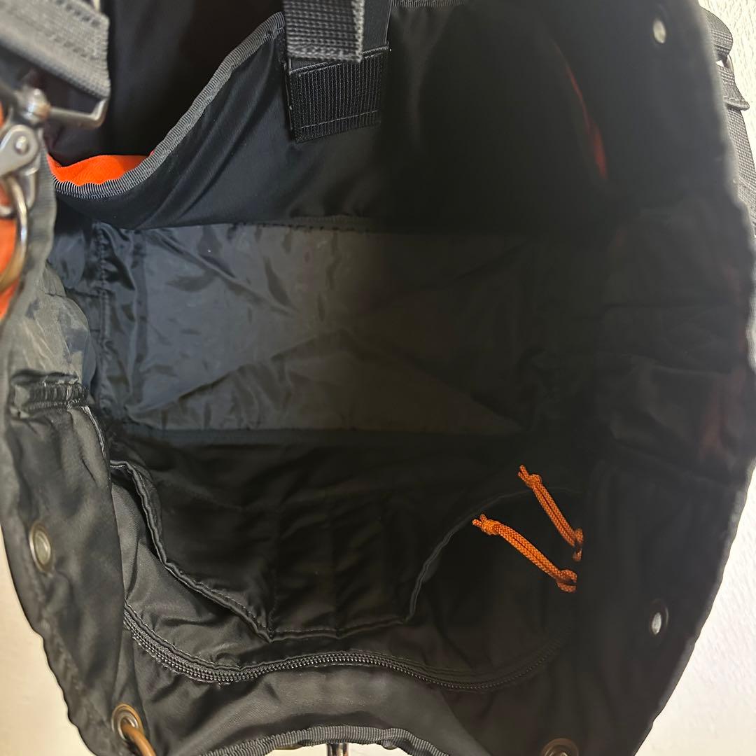 PORTER オレンジカモフラージュ トートバッグ