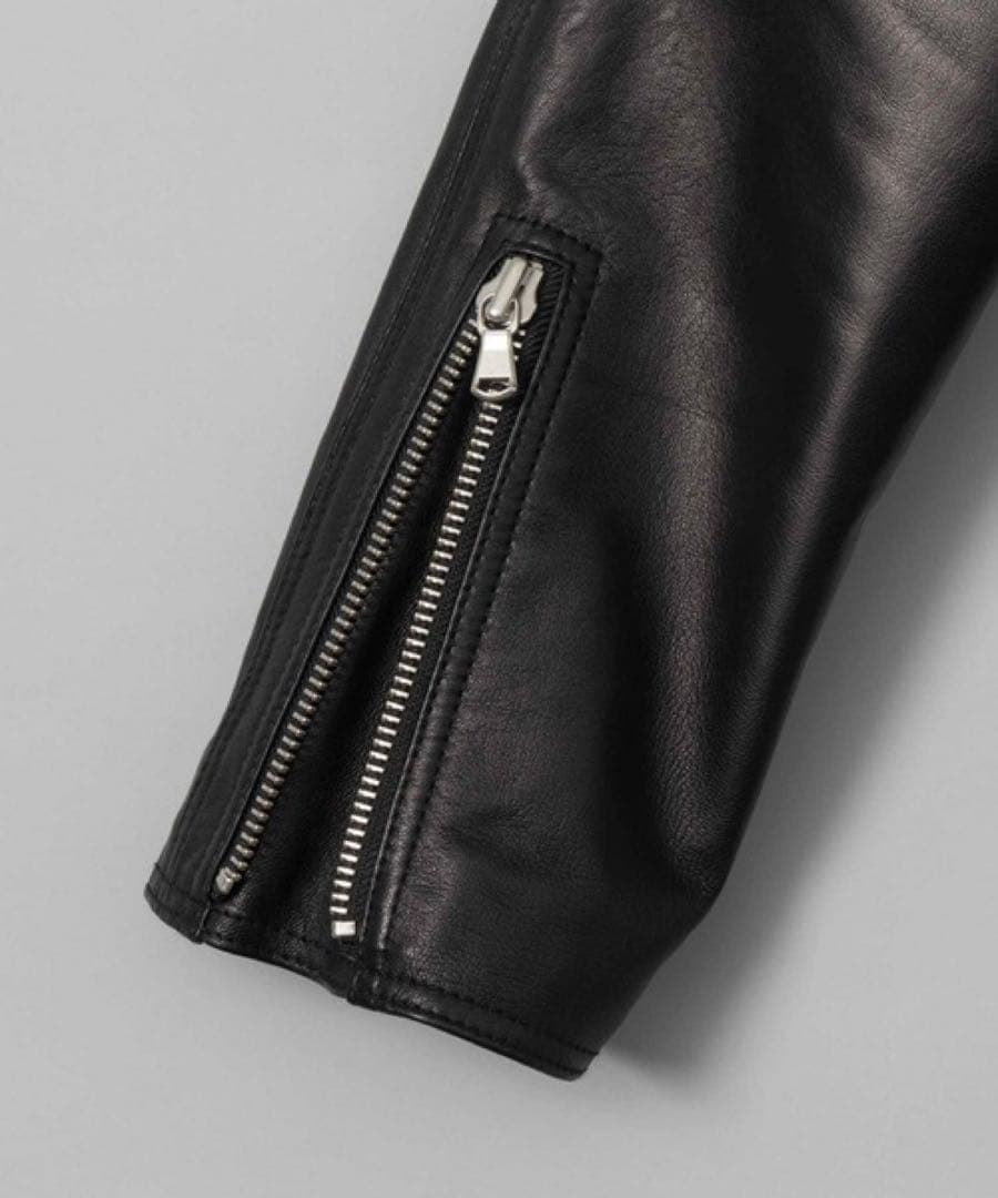 ドレスフィットシープレザーダブルライダースジャケットMAISON SPECIAL