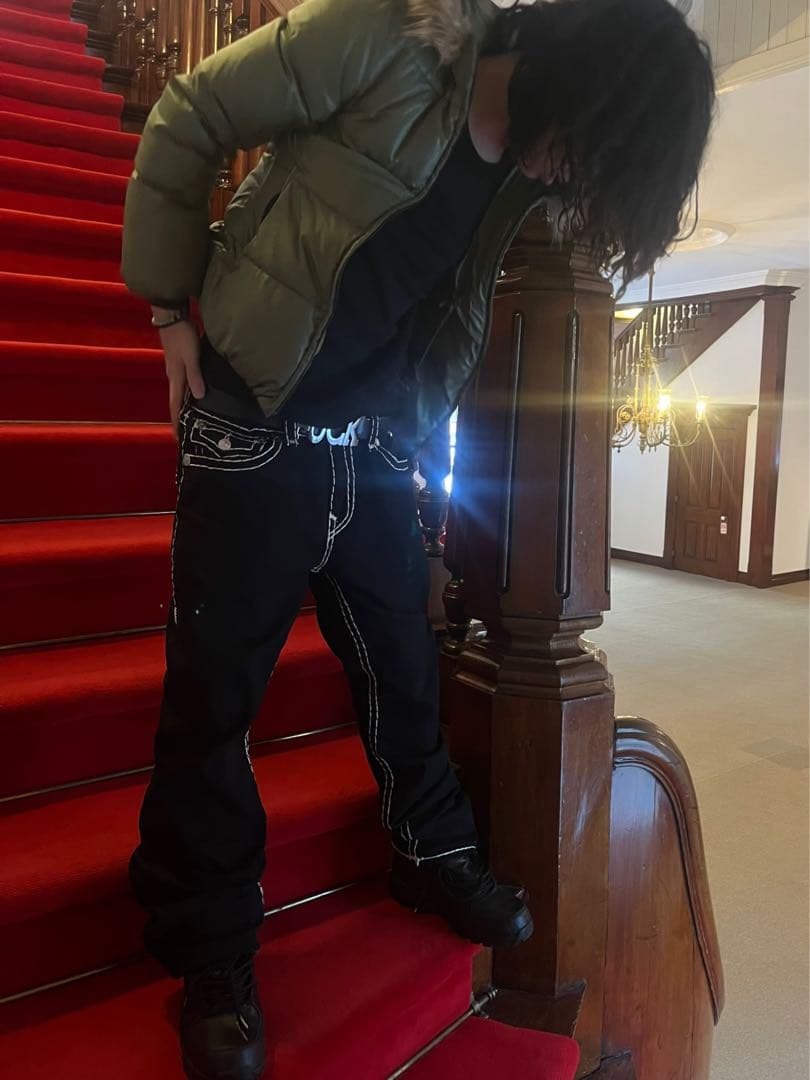 true religion ricky straight ブラック　正規品