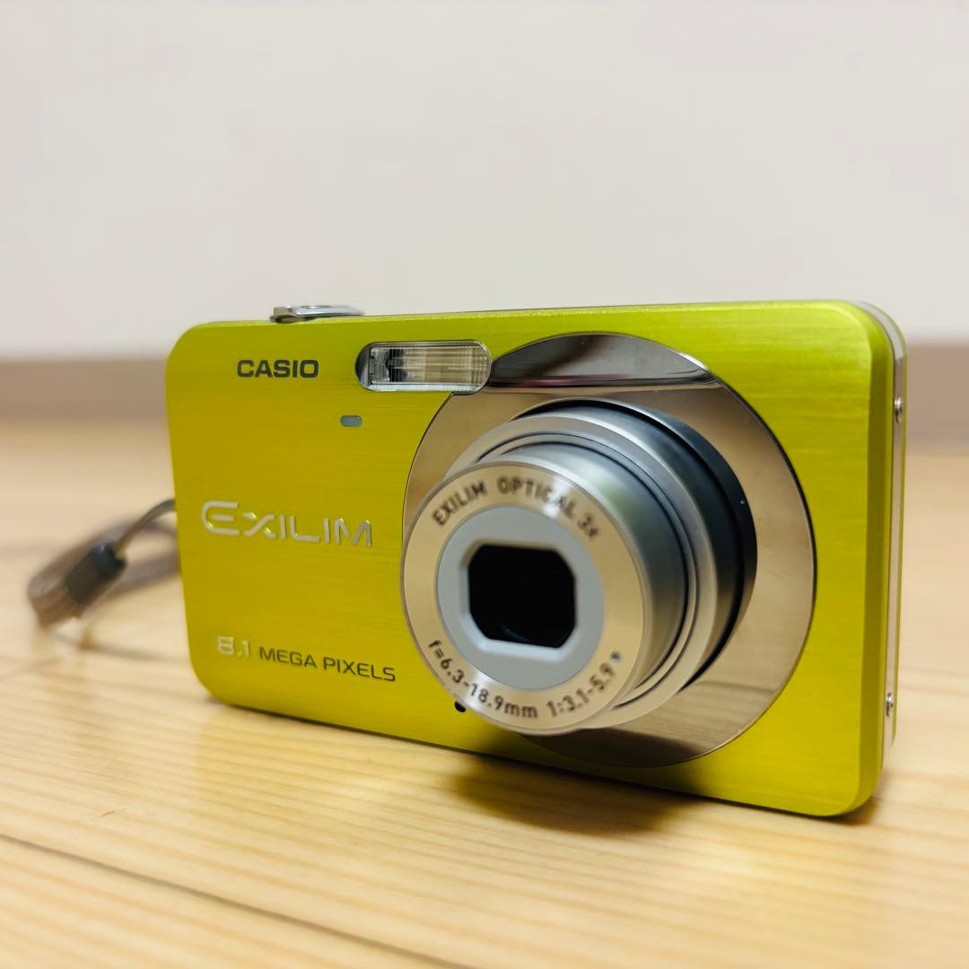 CASIO EXILIM EX-Z80 イエロー カシオ デジカメ　コンデジ