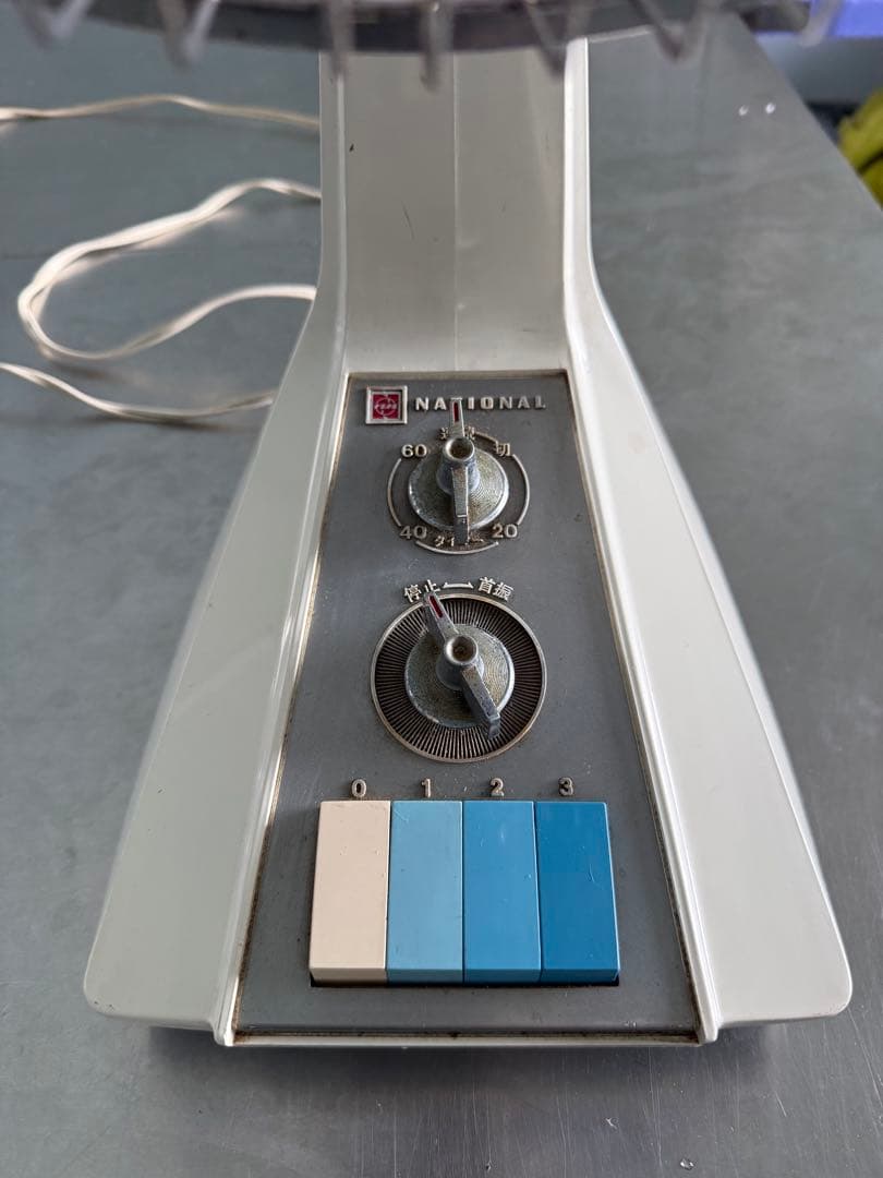 National 扇風機 当時物 動作確認済み美品 ナショナル F-30FZ