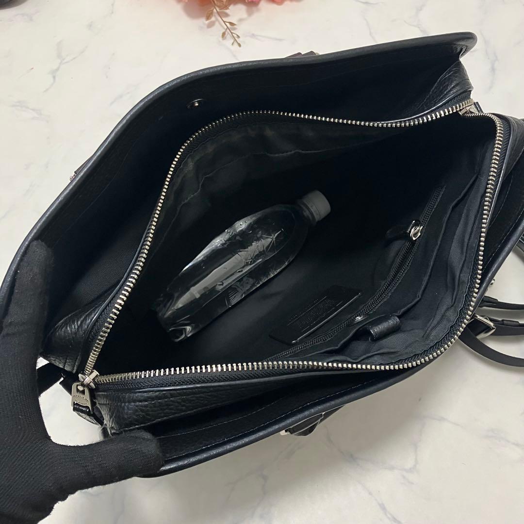 COACH✨コーチ　ビジネスバッグ　ショルダーバッグ　バイカラー