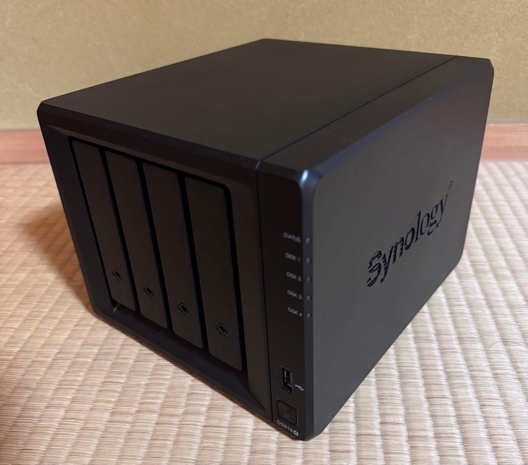 Synology DS918+ メモリ8GB