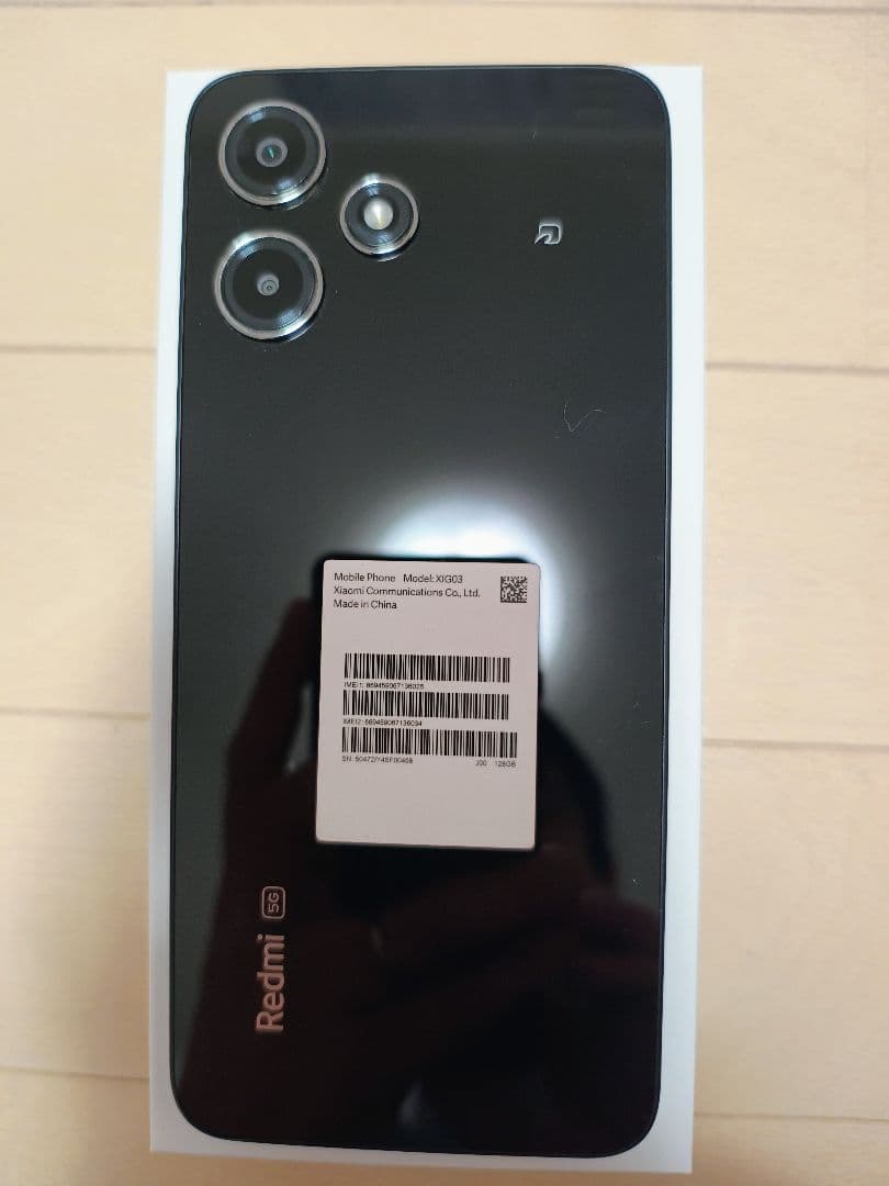 Xiaomi Redmi5G SIMフリー オサイフケータイ