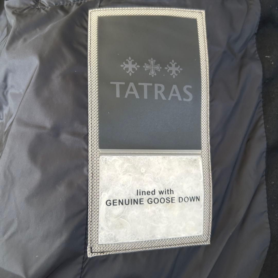 22AW タトラス LAVIANA ダウンコート ブラック ウール 黒 01 S