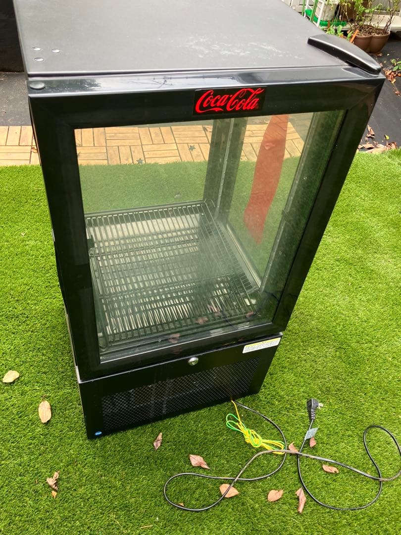 (引き取り)レア⭐︎ ビンテージ コカコーラ冷蔵庫　ショーケース