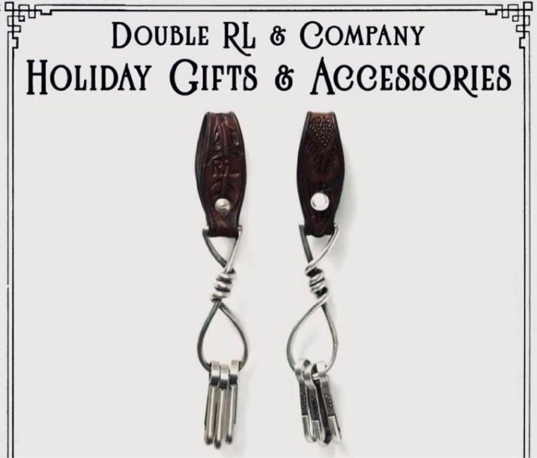 〆　RRLダブルアールエル キーフック　リングセット キーホルダー DOUBLE