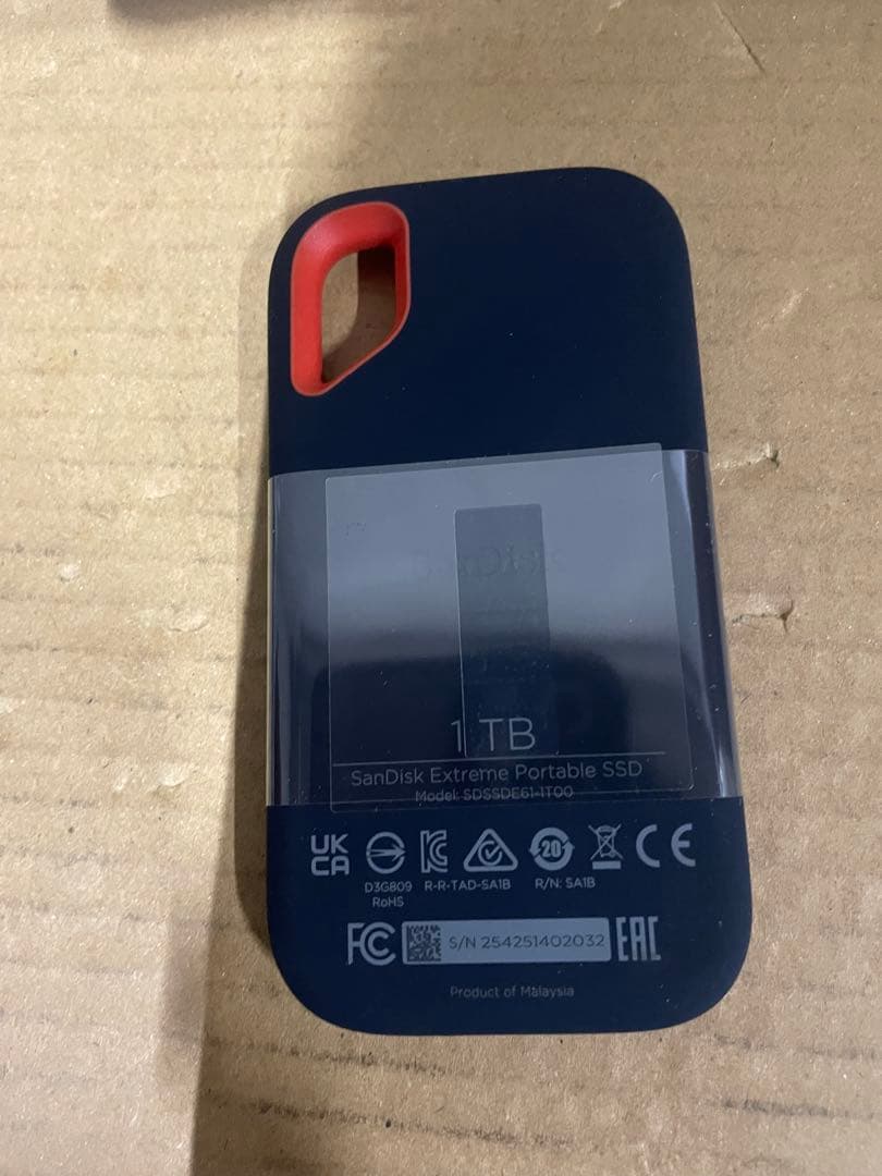 SanDisk SSD 外付け 1TB SDSSDE61-1T00-GH25