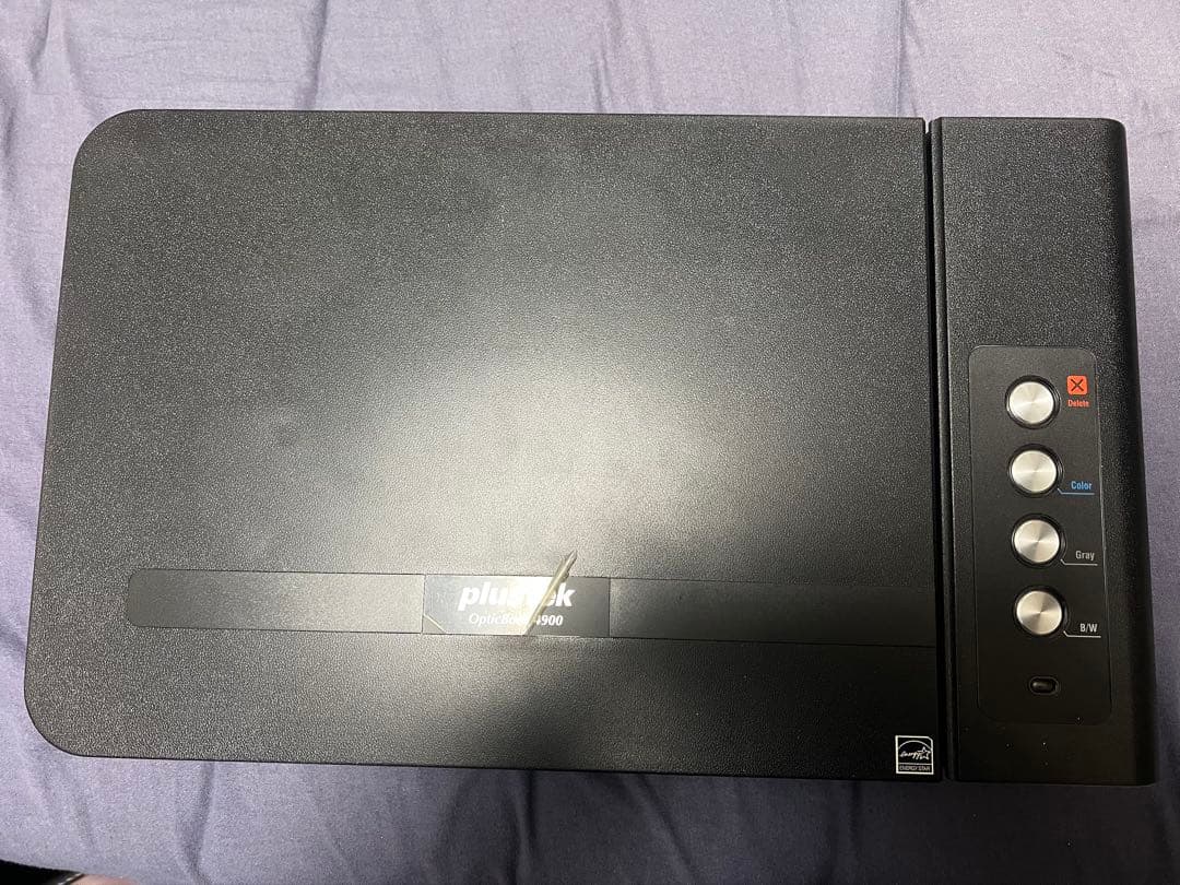 ブックスキャナー Plustek OpticBook4900 動作確認済み