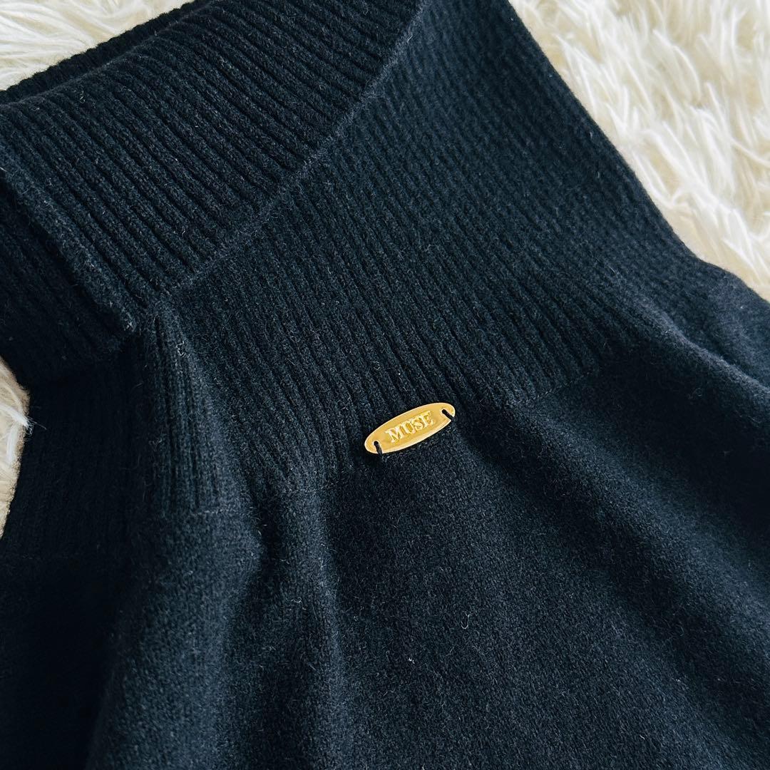 【極美品】DeuxiemeClasse JUSPER タートルニット ブラック