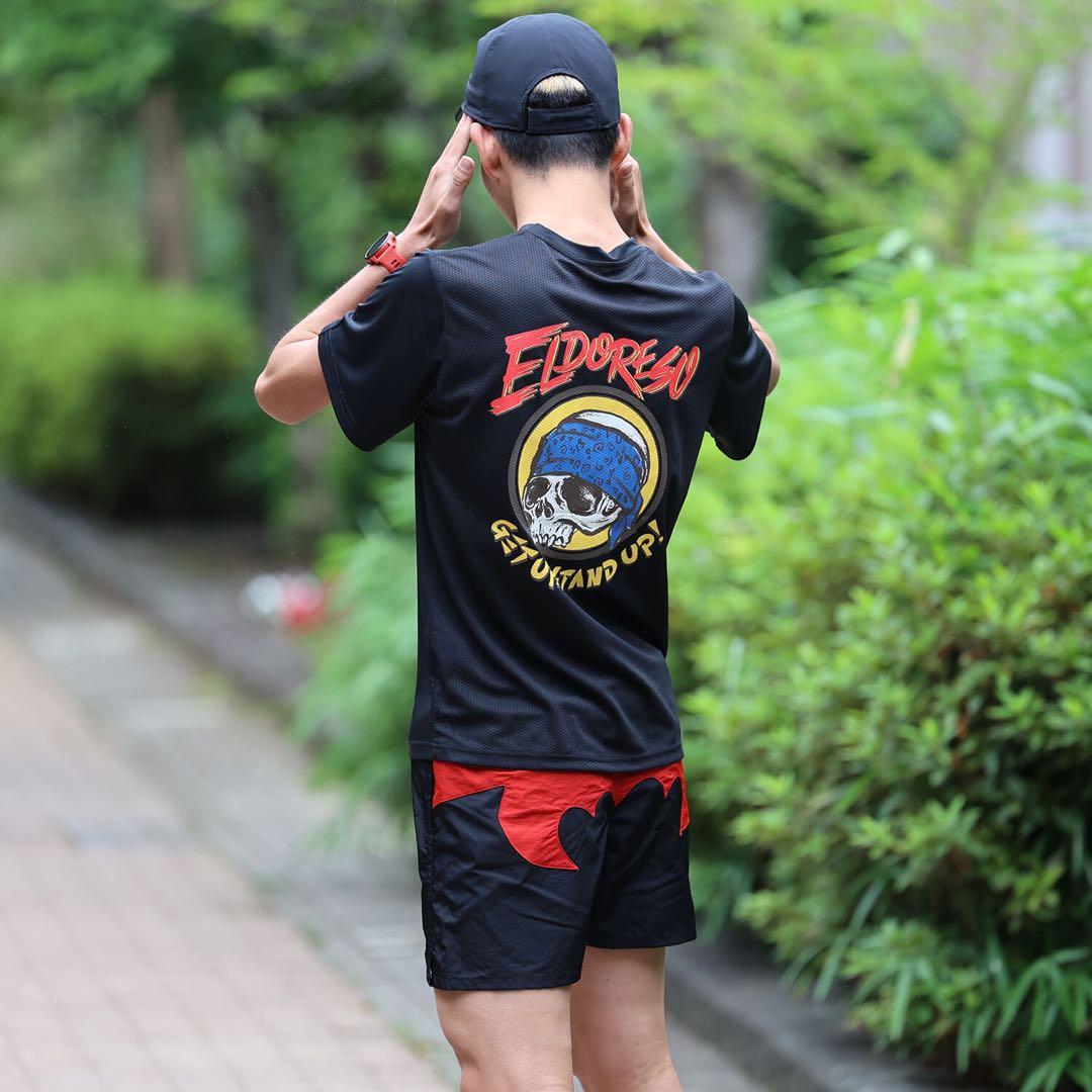 エルドレッソ Bat World Shorts ランニングパンツ S 美品 稀少