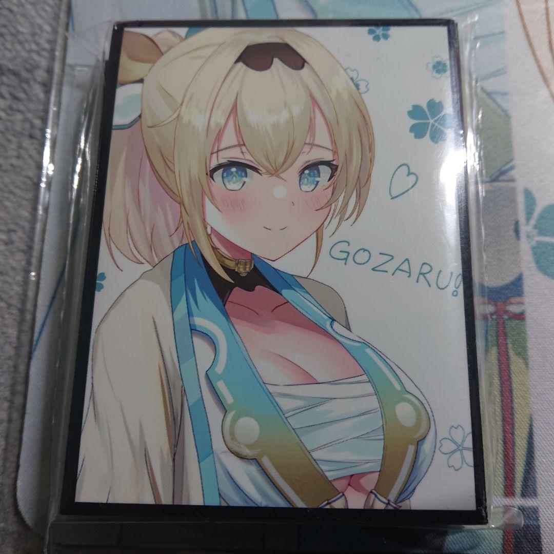 α2 ホロライブ GOZARU!&初期衣装 風真いろは スリーブ&プレイマット