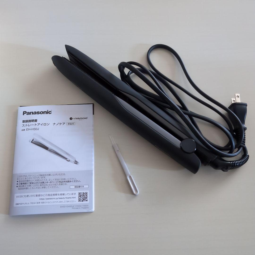 Panasonic EH-HS0J ストレートヘアアイロン ナノケア