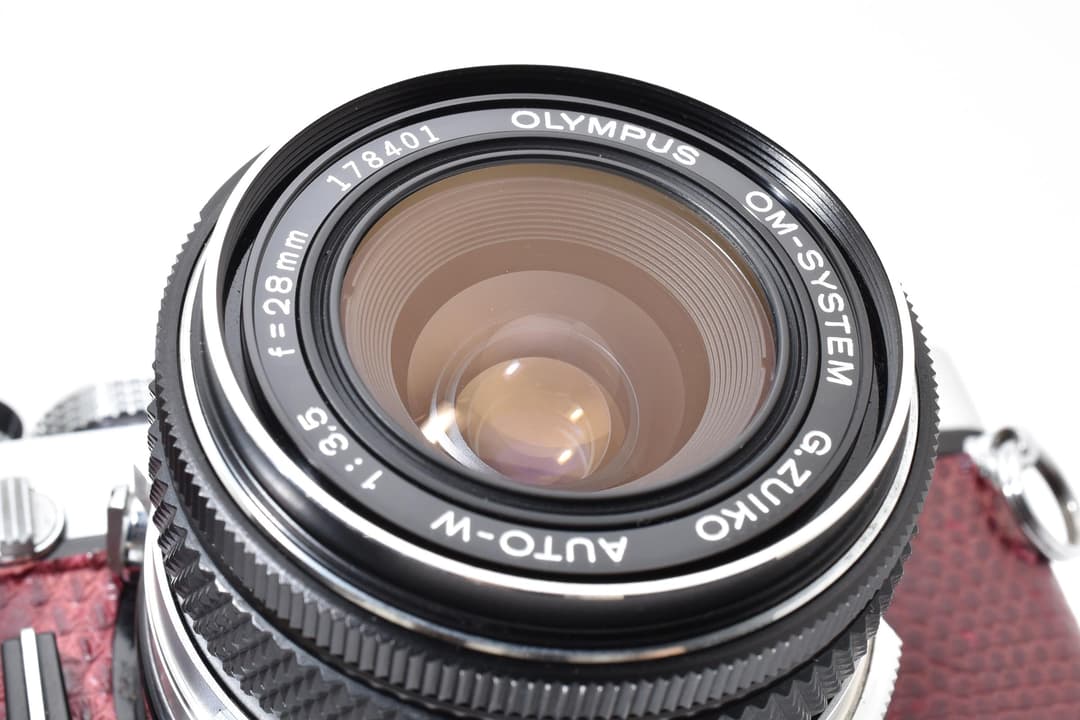 美品 Olympus OM-1 28mm F3.5 モルト交換済 9575