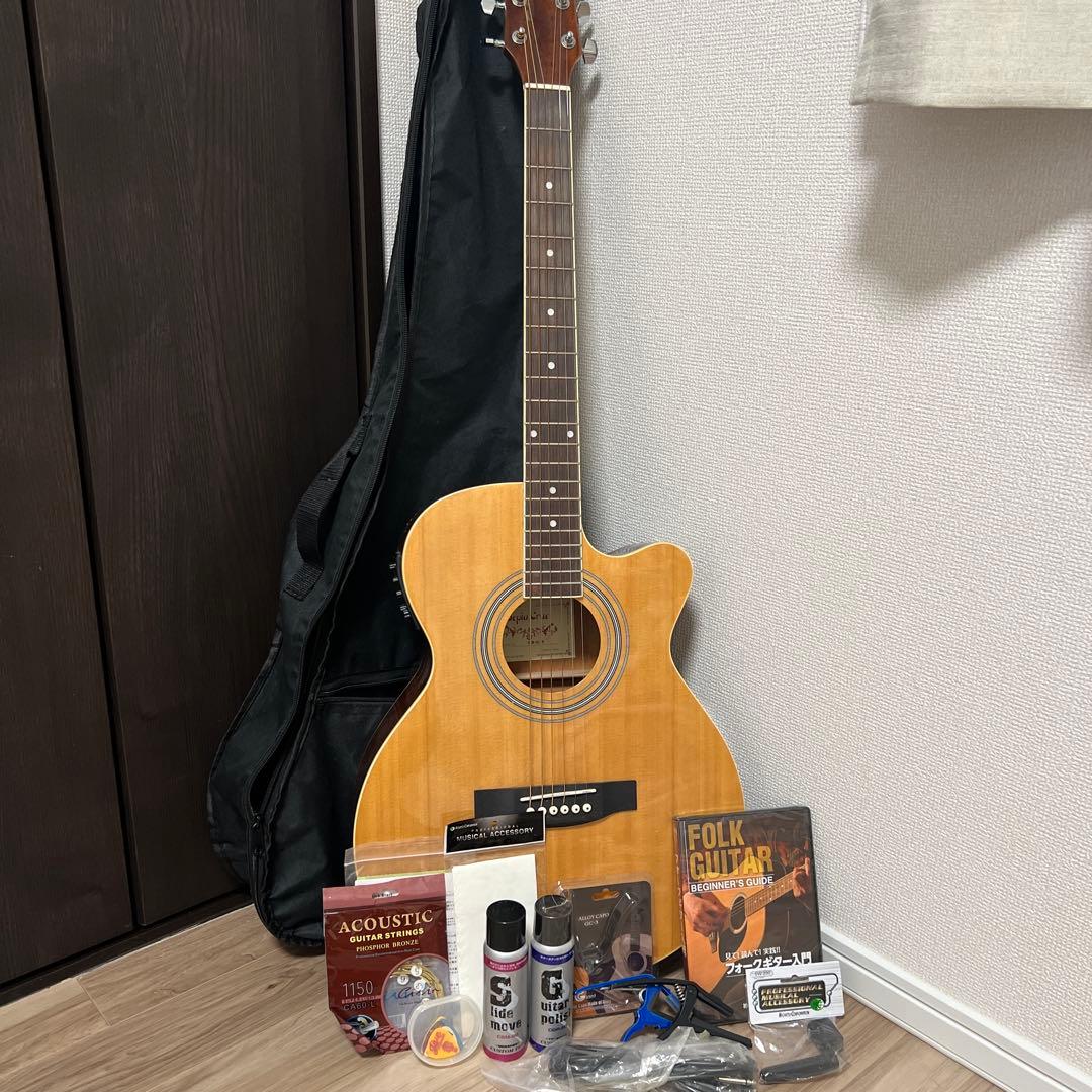 Sepia Crue エレアコ ギター EAW-01 N セピアクルー