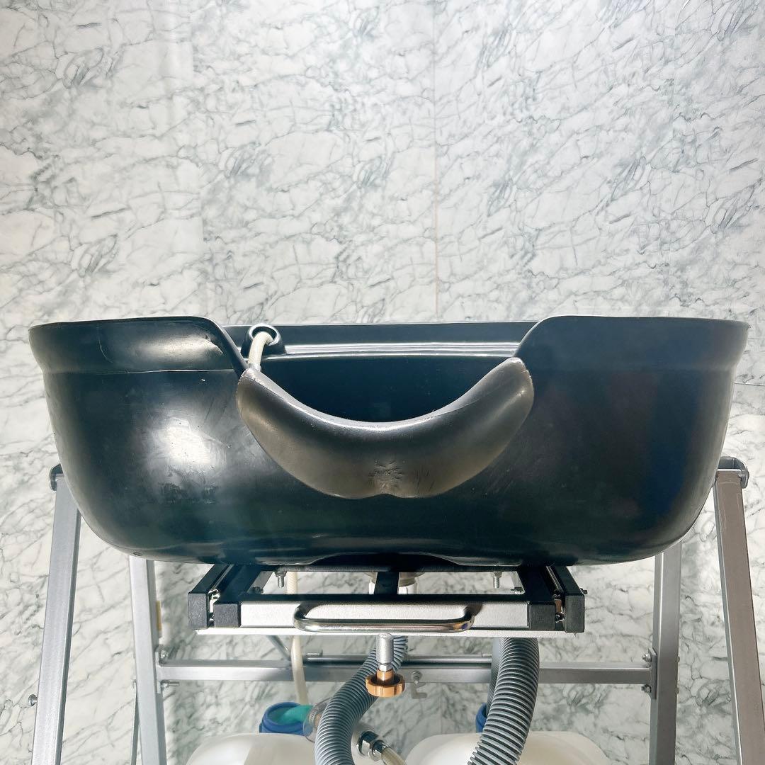 折りたたみシャンプー台 訪問理美容 移動式　タンク無し