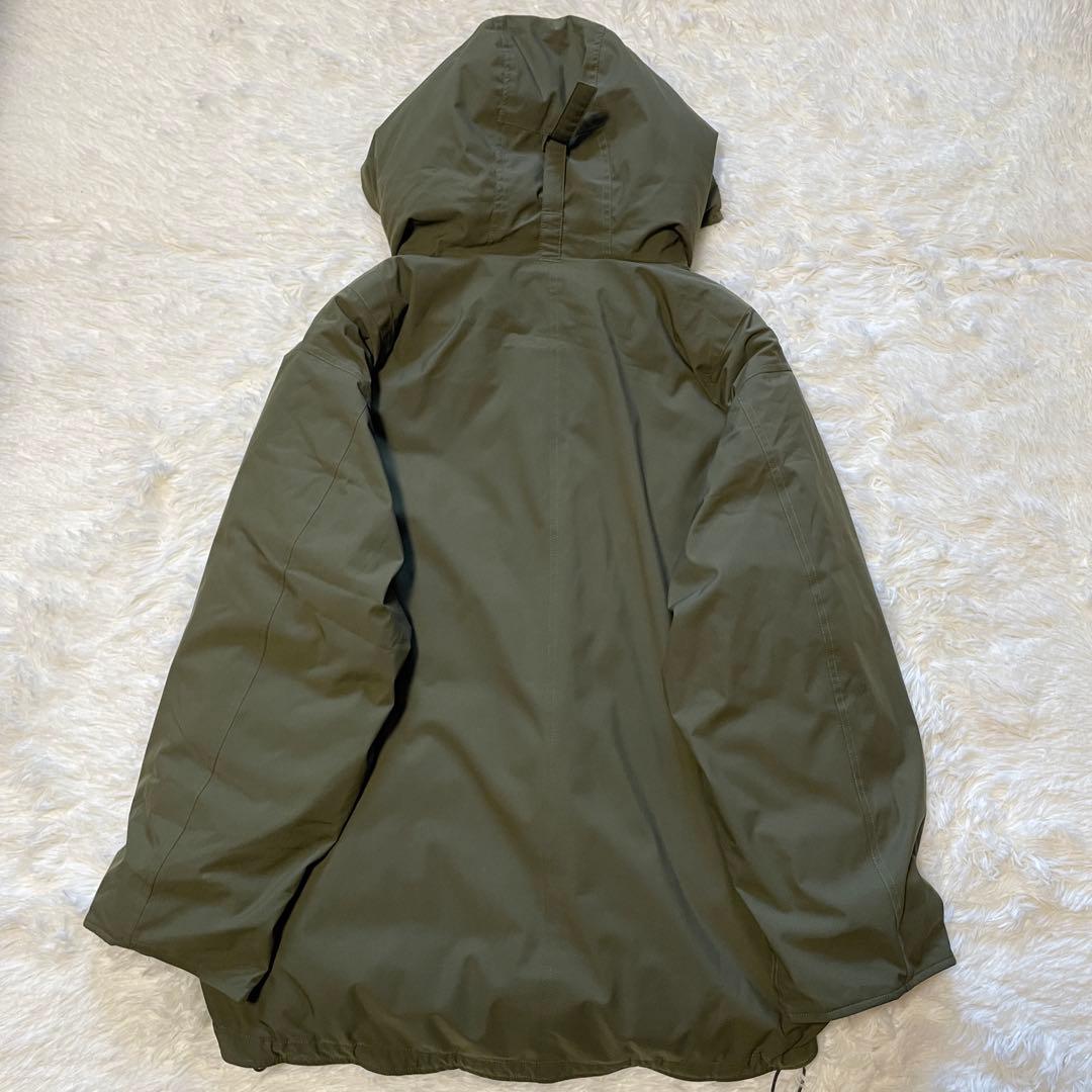 SPICK AND SPAN 24AW 撥水フーデッドダウンハーフコート 38