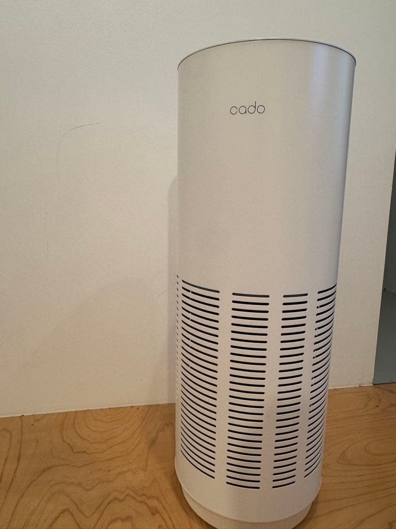 cado 空気清浄機 円筒形 ホワイト