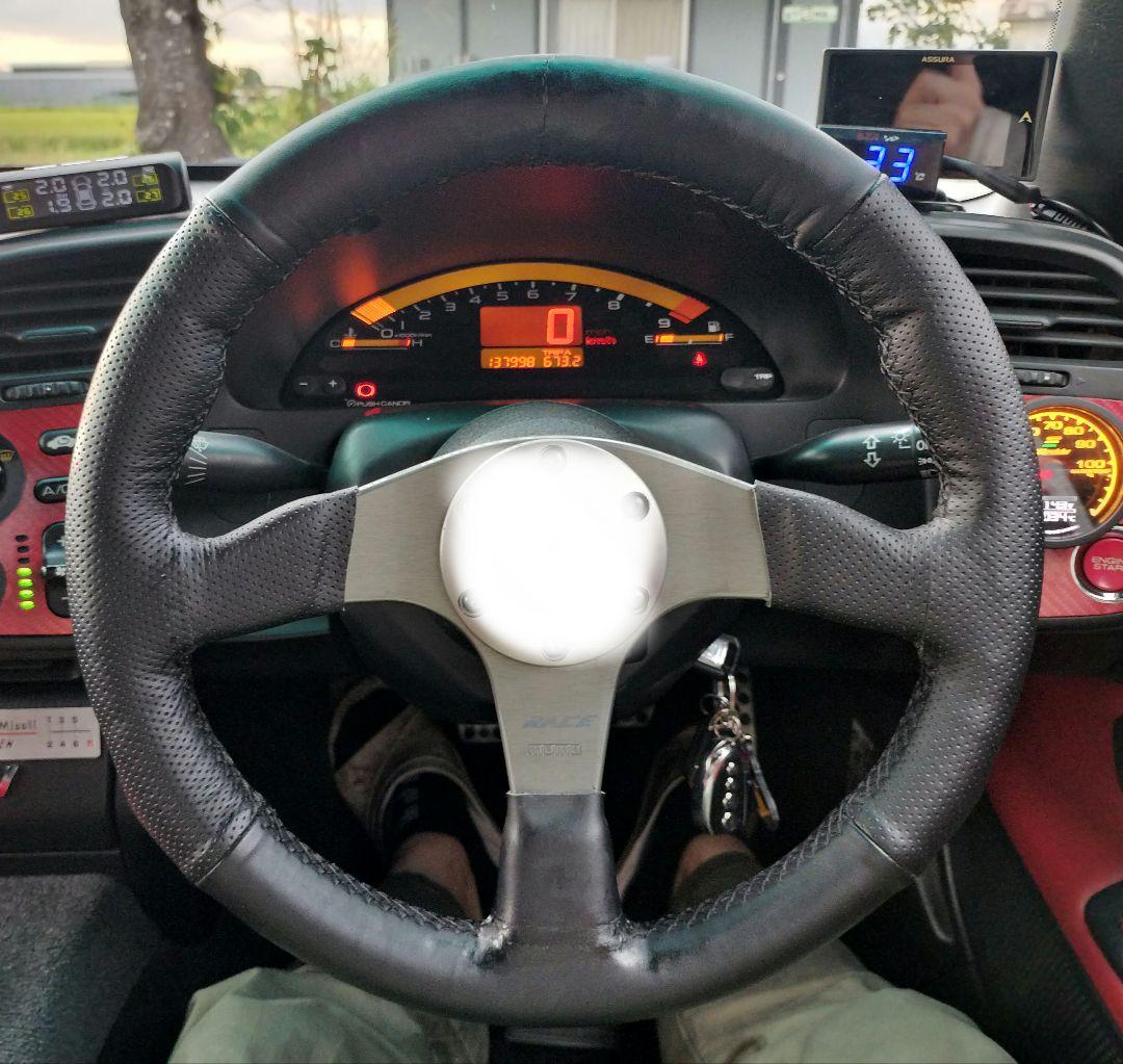 MOMO RACE 350mm 表皮張替え品