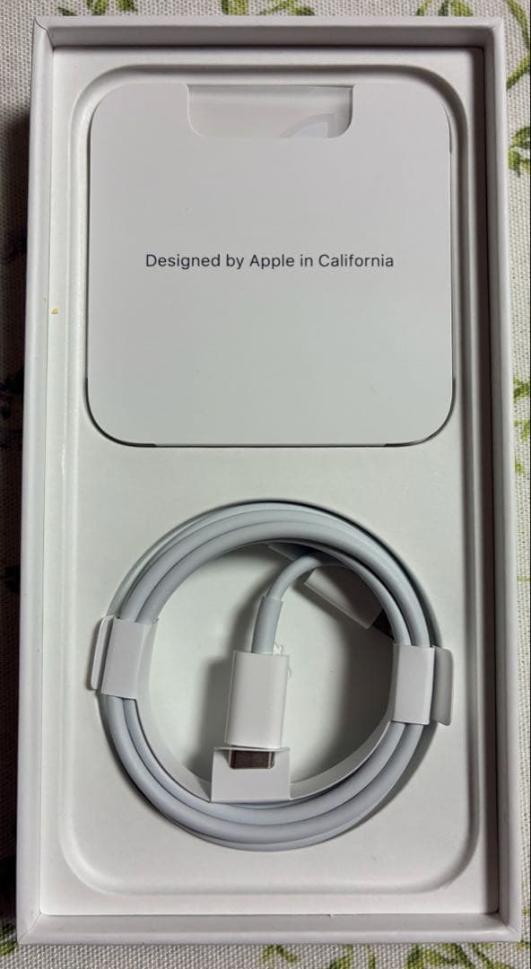 Apple iPhone 12 青色 本体 元箱とケーブル付き