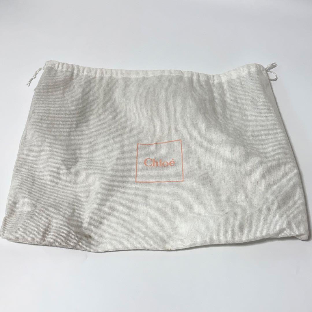 希少　クロエ　ヴィンテージ　オールド　オーストリッチ　ハンドバッグ　ゴールド金具