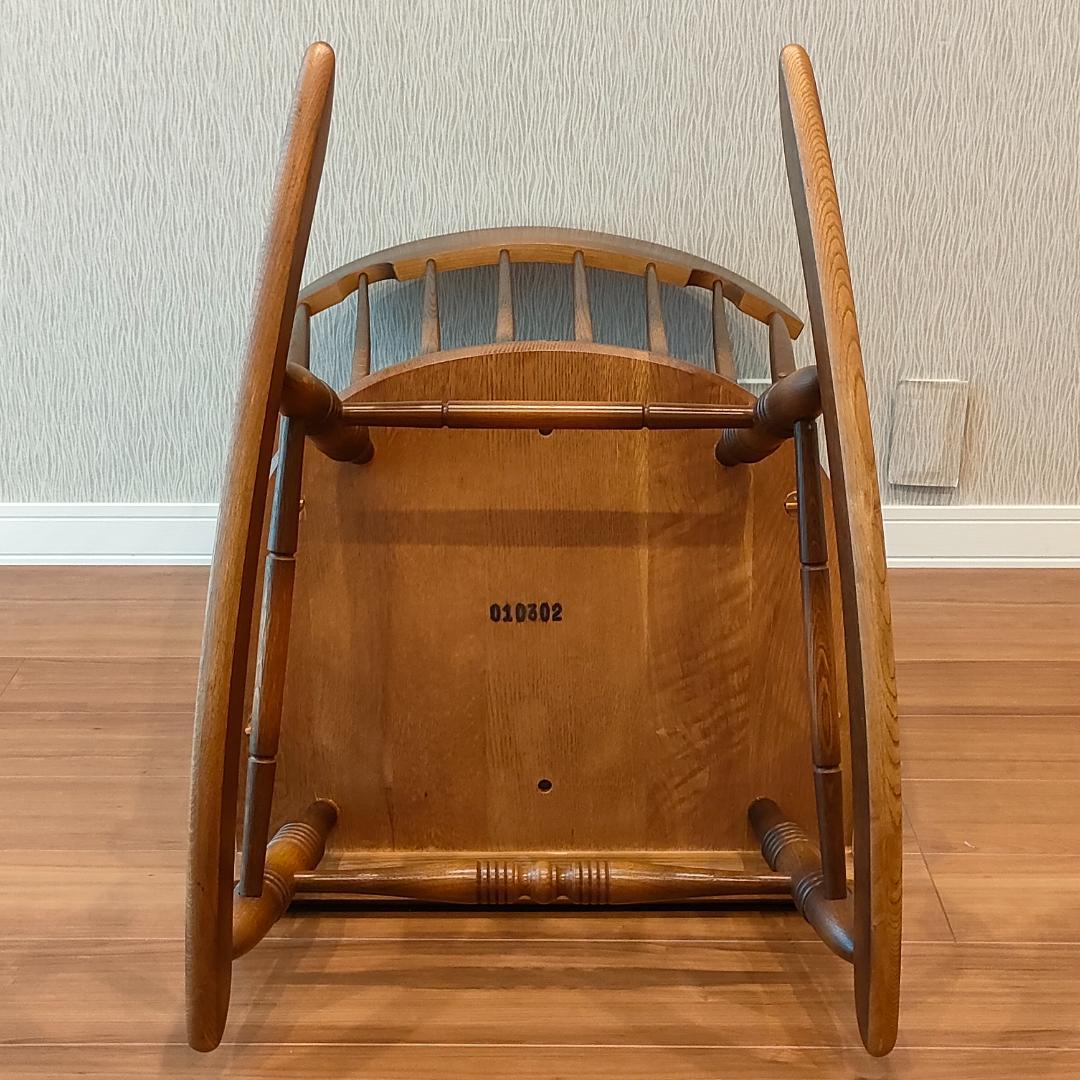 美品　飛騨産業　ロッキングチェア　穂高　キツツキ