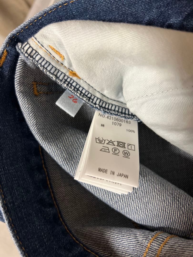 新品　ロンハーマン　ローライズ デニム パンツ　ブルー