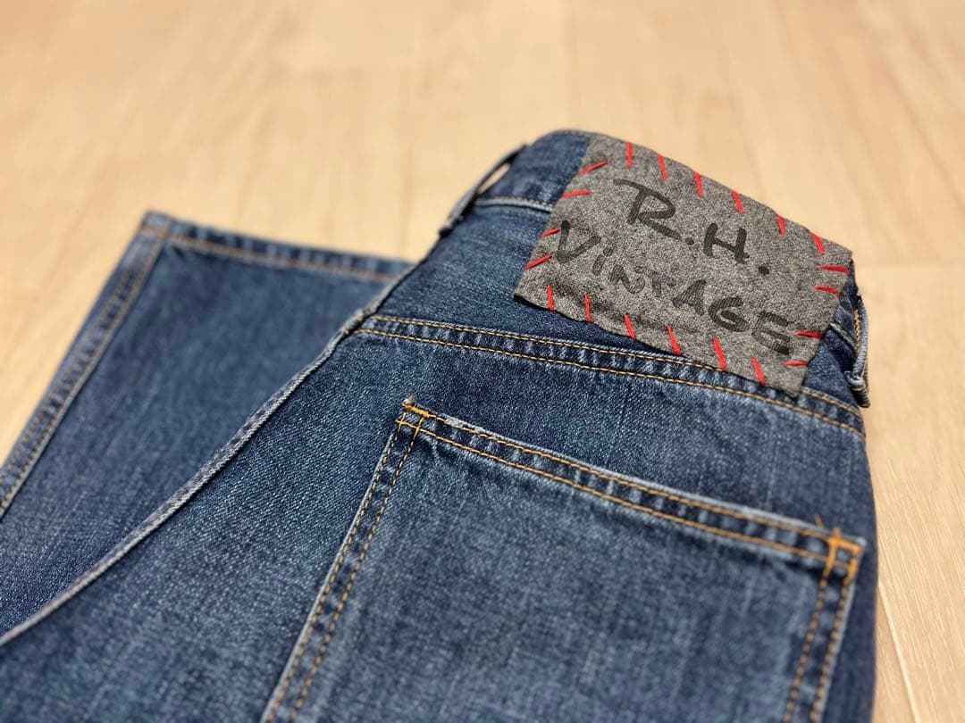 新品　ロンハーマン　ローライズ デニム パンツ　ブルー