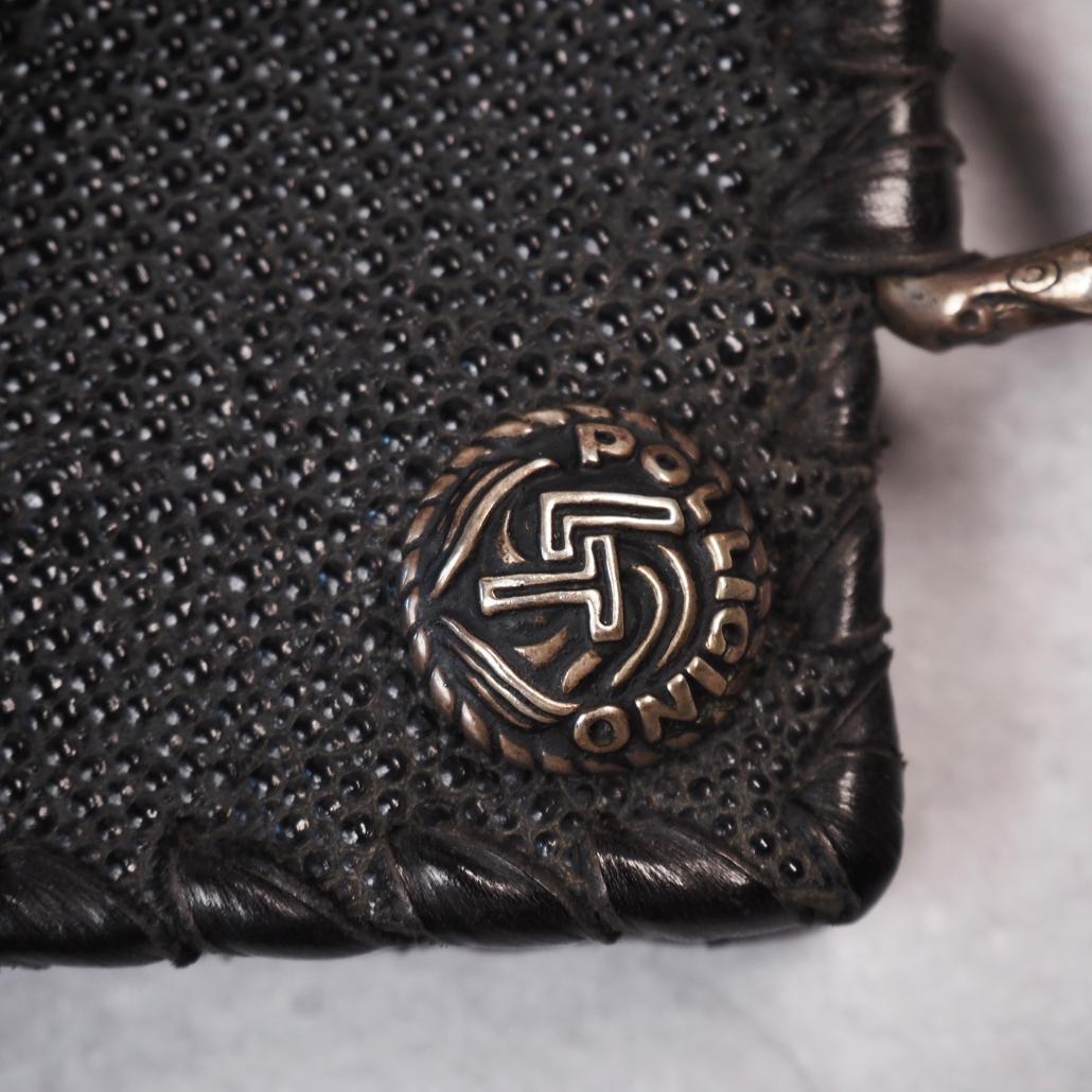 LEATHERS AND TREASURES バイカーウォレット Y2K エイ革