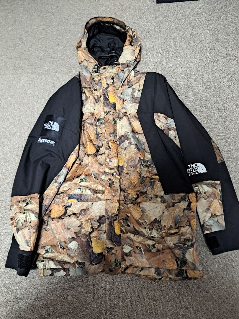 限定割引価格シュプリームノースフェイス枯れ葉マウンテンパーカー　L