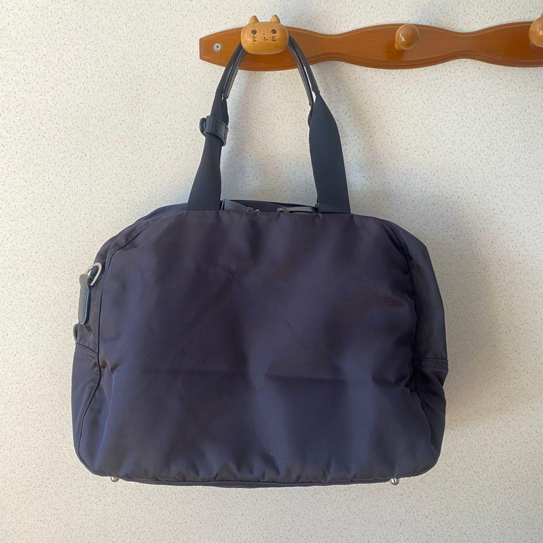 〈美品〉agnès b. ボストンバッグ 黒 旅行用バッグ アニエスベー