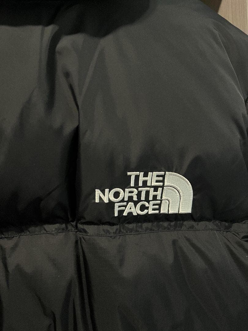【美品】Mノースフェイス ヌプシ 700FILL ブラック ダウンジャケット