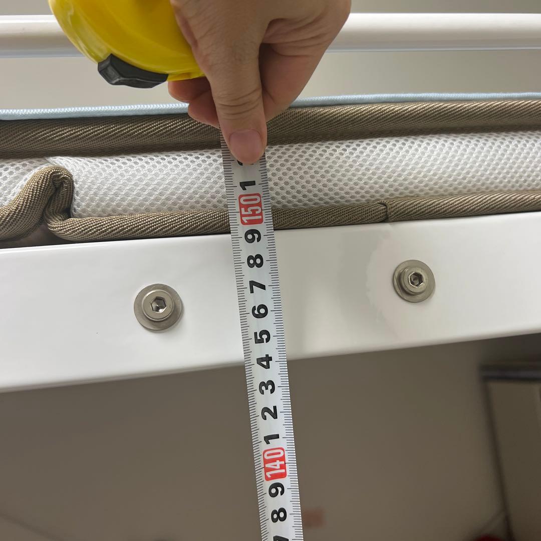 GW SALE 美品 ニトリ プリンセス ロフトベッド ハイタイプ お姫様 引取